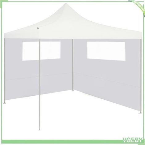 Paroi latérale de belvédère avec fenêtres - FAFEICY - 3070416 - Blanc - 590x200 cm - Fenêtre PVC transparent (1/3)