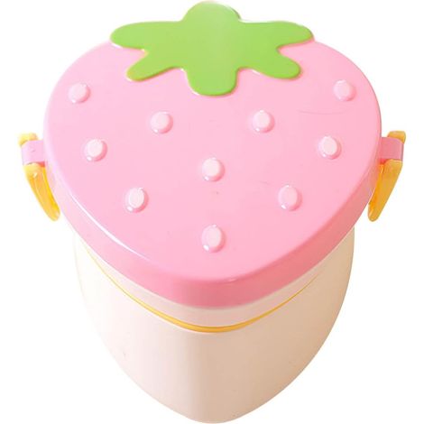 Boîtes de rangement pour fruits et aliments en forme fraise (2 (1/5)