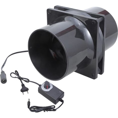 Ventilateur de conduit silencieux de 12 cm, extracteur d'air, ventilation (1/5)