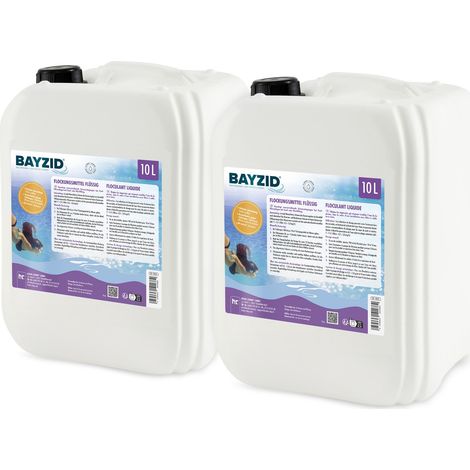 2x 10 L BAYZID® Flockungsmittel flüssig