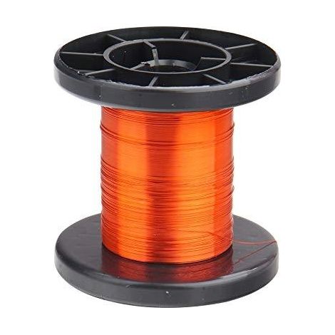 Donau-Elektronik Cable de cobre esmaltado naranja 100 metros