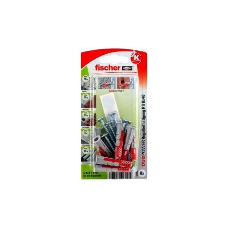 Fischer  8x DUOPOWER  8X40 RB  - 535957