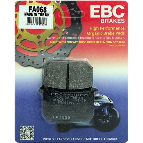 Pastiglie freno EBC FA068 (1/2)