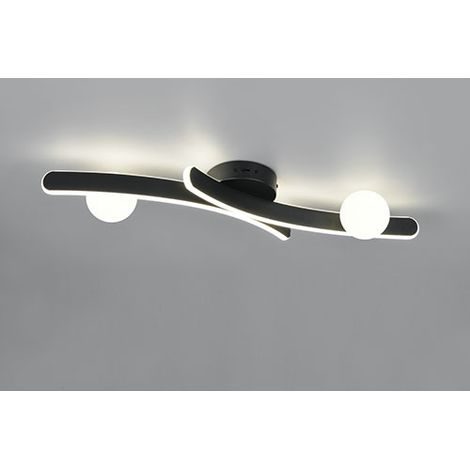 Lampe de plafond à design Napoli Noir - 637910232 (1/3)