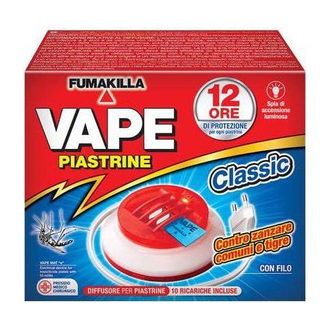 12,0 x ELETTROEMANATORE PIASTRINA VAPE MAT
