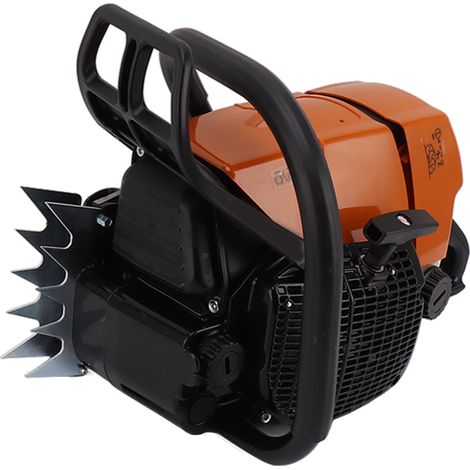 Tête de tronçonneuse à essence G660 avec poignée ergonomique en plastique et fer, démarrage rapide, commande d'arrêt instantané – Accessoire pour tête de tronçonneuse (1/5)