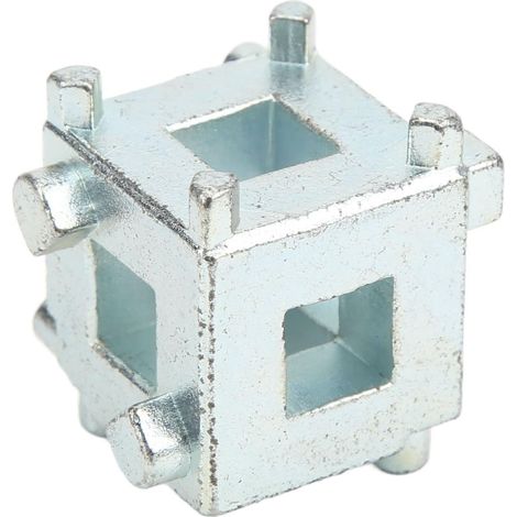 Outils de Réglage de Frein Automobile, 3 Outils de Retrait de Piston de Frein à Disque de 8 Pouces Accessoire étrier de Cube Arrière en Acier au Carbone Argenté pour Universel (1/5)