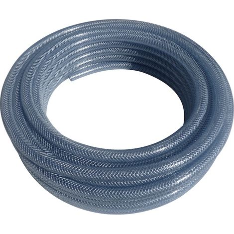 Couronne de Tuyau Multifonction PVC Transparent Armé Ø10x15mm 25m TRICOFLEX TCF - 149651
