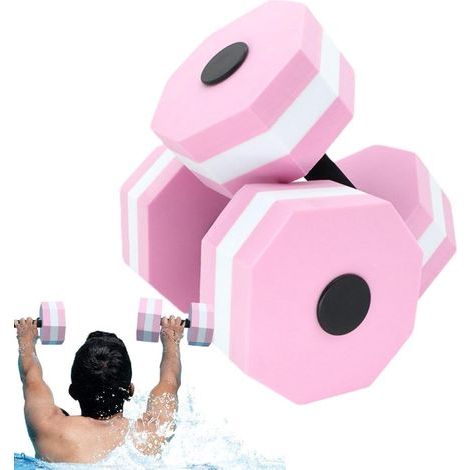Poids pour Piscine 2 pièces portable antidérapant équipement sportif  Barre D' pour Adolescents Adultes et Seniors Perte de Poids Natation en Extérieur Rivière et Lac Salle de Sport (1/5)