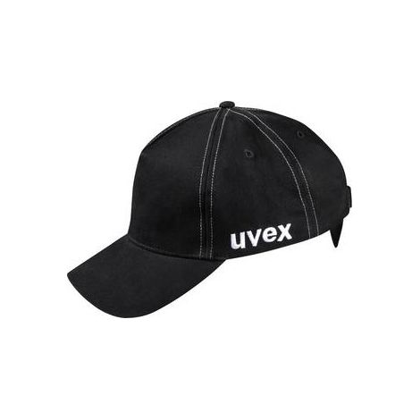 [NEUWERTIG] B-Ware Uvex Anstoßkappe Schwarz En 812 Arbeitsschutz Kopfschutz Schutzkappe Mütze