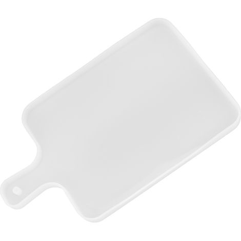 Moule en Silicone pour Résine avec Poignée - Plateau Dessous de Verre et Plat à Fruits DIY (1/5)