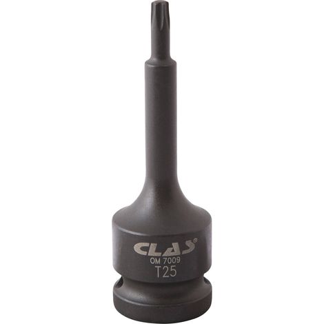 Douille embout choc torx T25 1/2" Cr-Mo - SA 7012 - CLAS Equipements