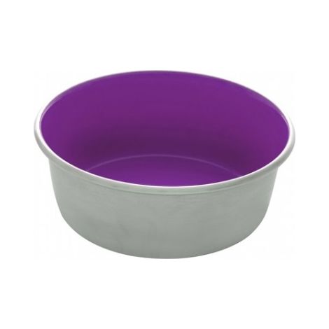Dogit Comedero AceroInox AntiDesliz, Morado, 560ml