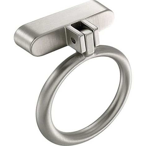Treasure - Pomo Anilla Plegable Efecto Inox