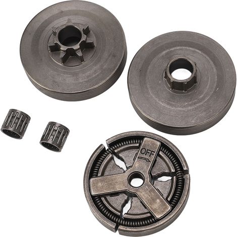 Scie à chaîne Embrayage Assemblage Aluminium Allié Pignon Tambour Roulement pour Tronçonneuse Chinoise 45cc 52cc 58cc 4500 5200 5800 (1/5)