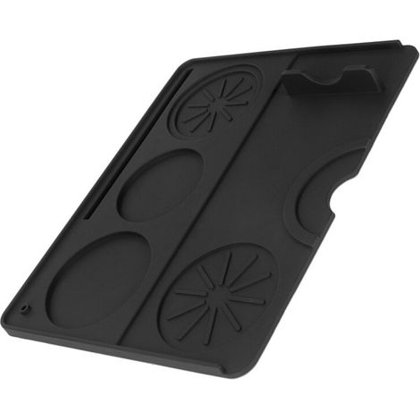 Alfombrilla de silicona para cafetera, almohadilla para espresso, fácil de usar. (1/5)