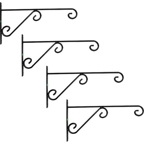 Support mural robuste pour plantes - Lot de 4 (1/3)