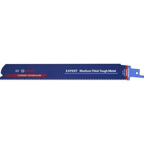 Bosch Accessories 2608900375 EXPERT ‘Medium-Thick Tough Metal’ S 1155 HHM Säbelsägeblatt, 3 Stück Sä
