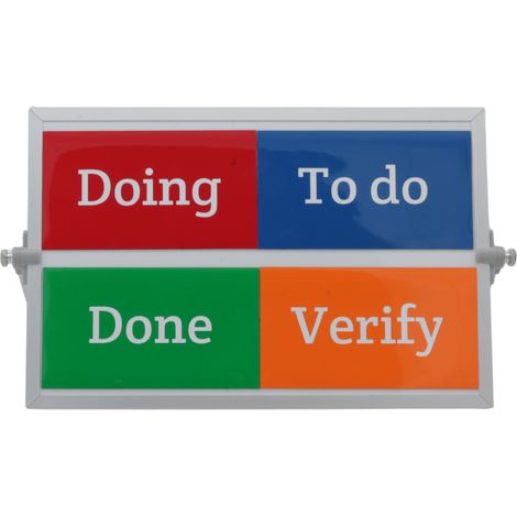 Magnetischer Scrum Header bedruckt 8x14 cm (6x) (1/2)