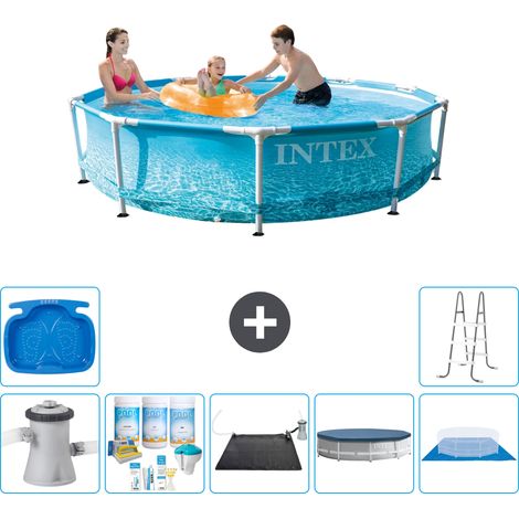 Intex Piscine Tubulaire Ronde - 305x76 cm - 8-pièces  S20374 (1/5)