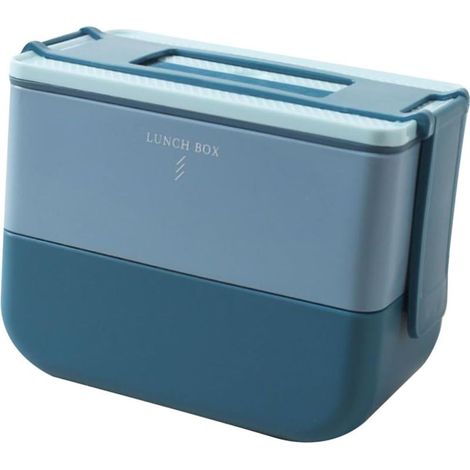 Boîte à lunch isotherme portable KICHOUSE double paroi avec trous (1/5)