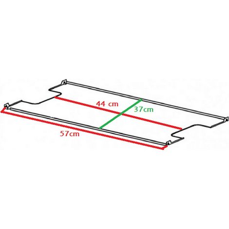 Vassoio proteggi bruciatore per bbq 3 series (1/2)