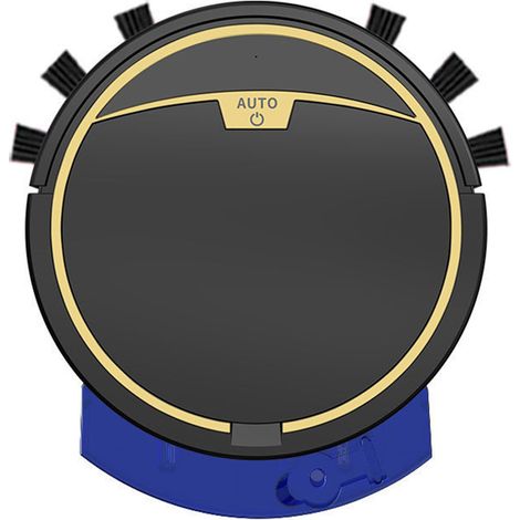 Aspirateur Robot - Batterie Intégrée 2000 mAh - Réservoir Eau - Nettoyage Automatique Sol Dur et Moquette (1/5)