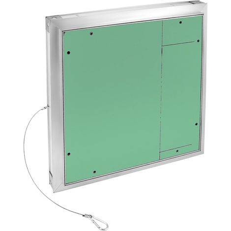 trappe de visite 40 x 40 cm, cadre en aluminium, plaque de plâtre pour cloison sèche 12.5 mm (1/5)
