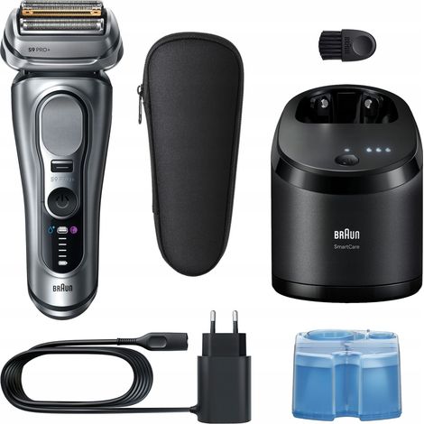 Afeitadora Braun Serie 9 9667CC PRO+ para uso en seco y húmedo, 1 unidad. (1/5)