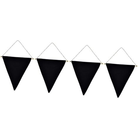 Présentoir à badges et broches en émail, série 2, bannière toile, noir (1/5)
