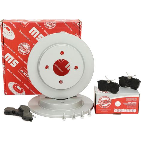 DISCHI FRENO E PASTIGLIE POSTERIORI FORD FIESTA V, FOCUS I (1/5)
