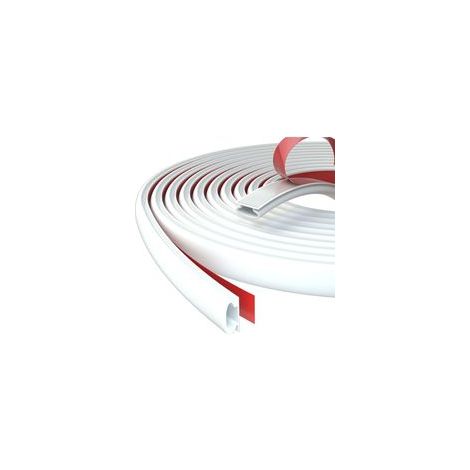 Joint de porte et fenêtre caoutchouc auto-adhésif – Isolation thermique et phonique – Boudin calfeutrage PVC 6M – Étanchéité pour portes et fenêtres