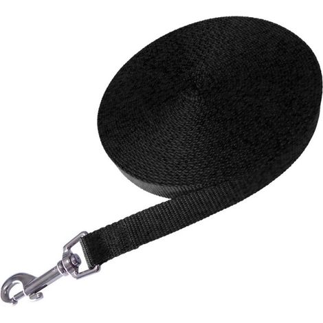 Sangle d'entraînement Gloria Noir 1.5 cm x 5m