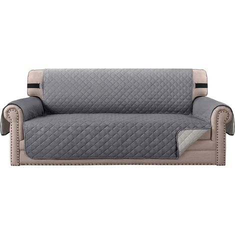 Housse de canapé Design en Treillis de Diamant Housse de canapé imperméable avec accoudoirs pour protéger Le canapé (1/5)