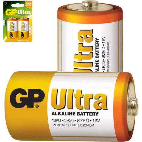 Alcaline Battery - D Size - LR20 - 3012530