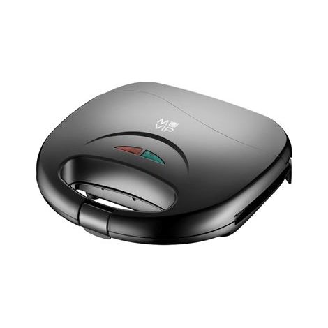 Muvip sandwich maker 750w - 2 panini - piastre con taglio al centro - facile da pulire