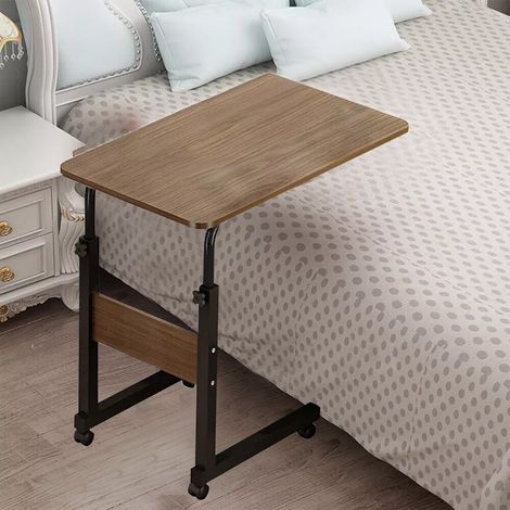 Height-Adjustable Bed Table for Laptop, Antique Bronze (1/5)