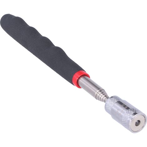 Outil de ramassage magnétique avec lumière LED, mini barre de ramassage télescopique portable, cadeau