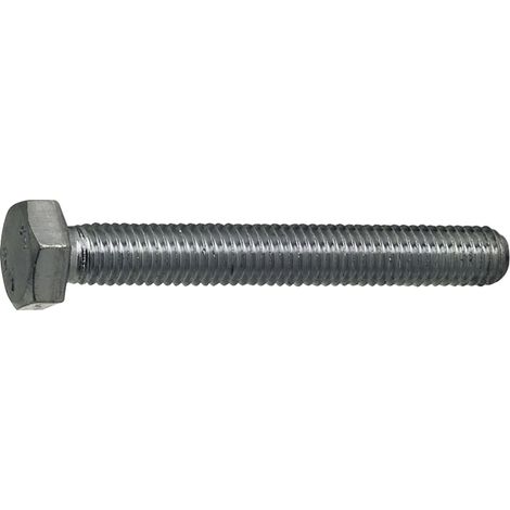 Sechskantschrauben DIN933 ohne Schaft Metallschrauben ø M22x60 mm verzinkt