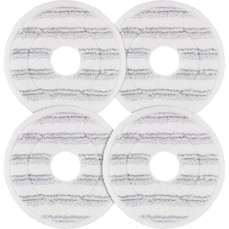 Ricariche per mocio in microfibra lavabili e riutilizzabili Spin and Clean, confezione da 4, per la pulizia dei pavimenti (1/5)