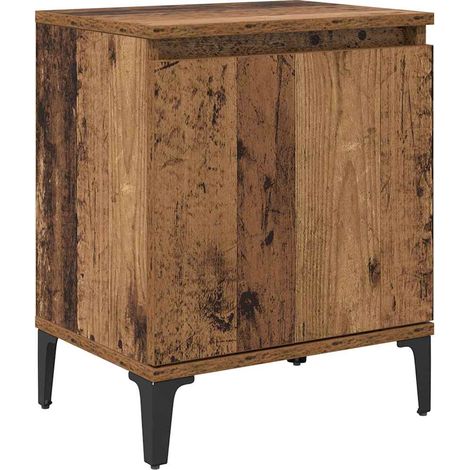 Maison Exclusive - Nachttisch Altholz 40 x 30 x 50 cm Holzwerksto