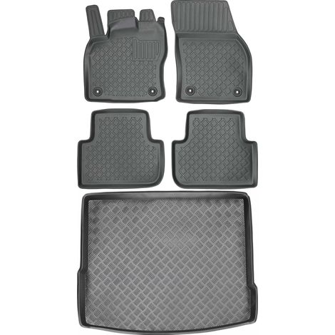 Volkswagen Tiguan II SUV de 2016 (JUEGO) - Alfombrillas para coche + alfombrilla para maletero
