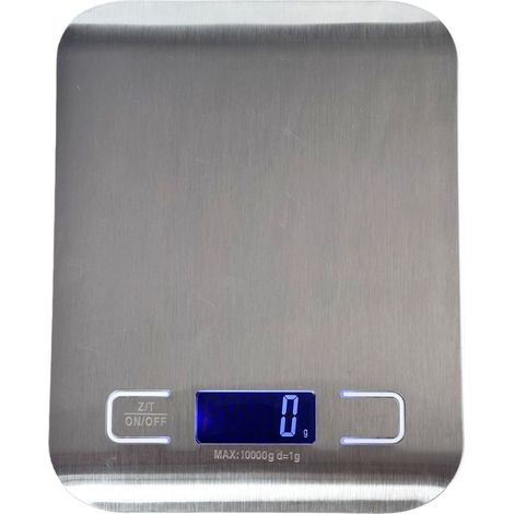 Balance de cuisine numérique 10 kg - Haute précision, écran LCD, fonction tare pour la cuisine et la pâtisserie-AquaForge (1/5)