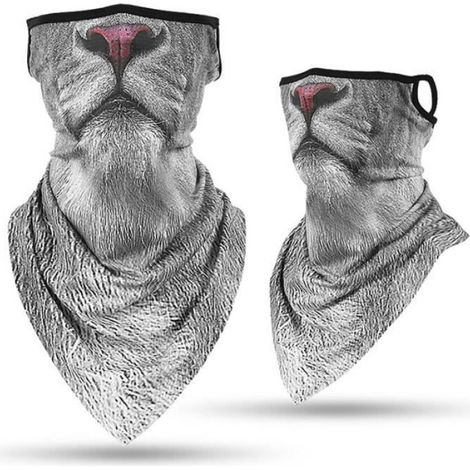 Balaclava Bandana 100 % Polyester Élastique 4 Directions Cyclisme Pêche Randonnée Taille Unique 1 Pièce (1/4)