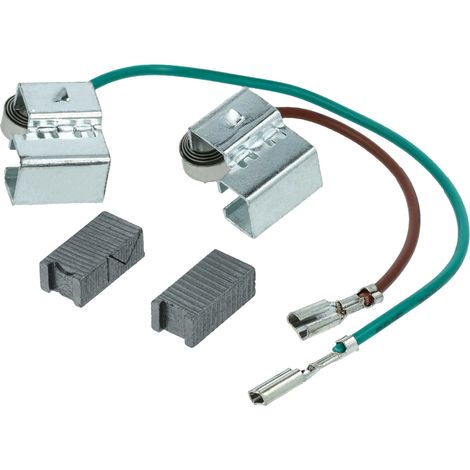 vhbw 2x Kohlebürste 13 x 5 x 7 mm kompatibel mit Bosch MUM4405/08, MFW1501/08, MFW1545/07, MFW1550/07, MUM4405/05, MUM4405/06 Küchenmaschine
