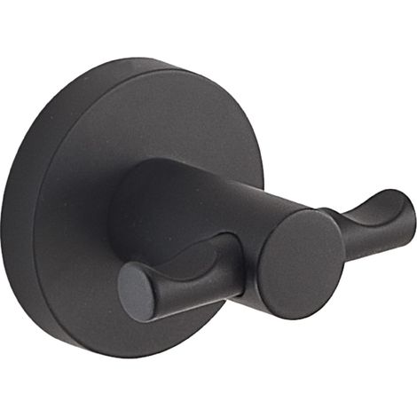 Gedy Gancio doppio Felce Plus nero opaco (1/3)