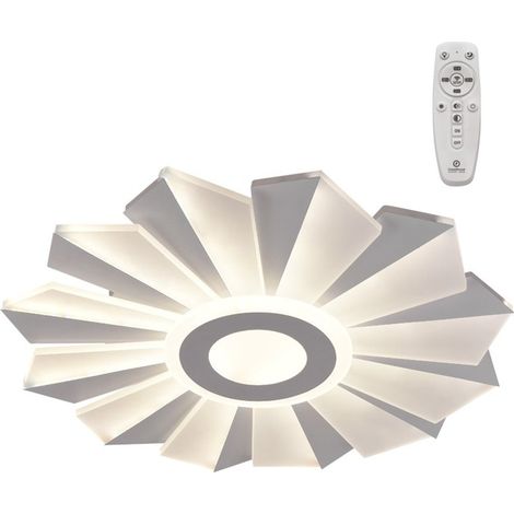 Plafonnier LED intelligent Sun 60W 4300Lm CCT à intensité variable (1/5)