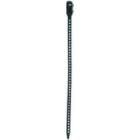 HellermannTyton 115-07189 SRT1807 Kabelbinder 180 mm 7 mm Schwarz Lösbar, Sehr flexibel, mit Rücksch