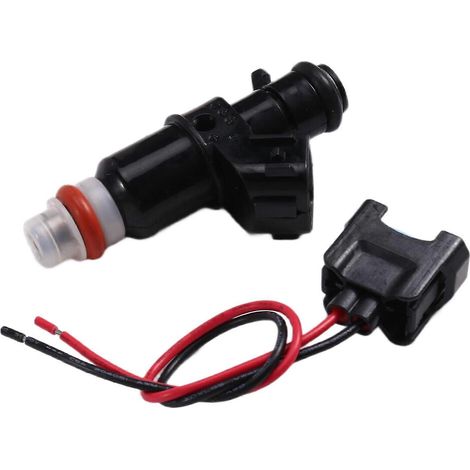 Injecteur de carburant hors-bord 15710-45G01 avec adaptateur pour Suzuki Quadracer 450 2006-2009 1047IJ108XG (1/5)