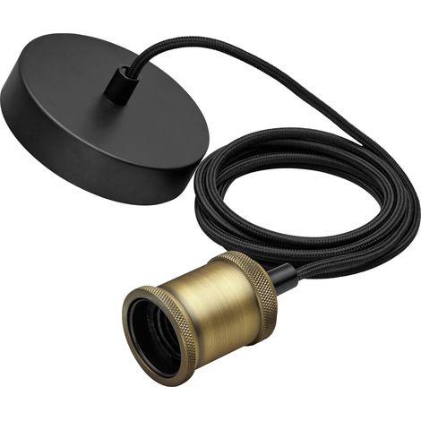 Philips Cord Suspension E27 (Or Rose) - - Ampoule non incluse (1/4)